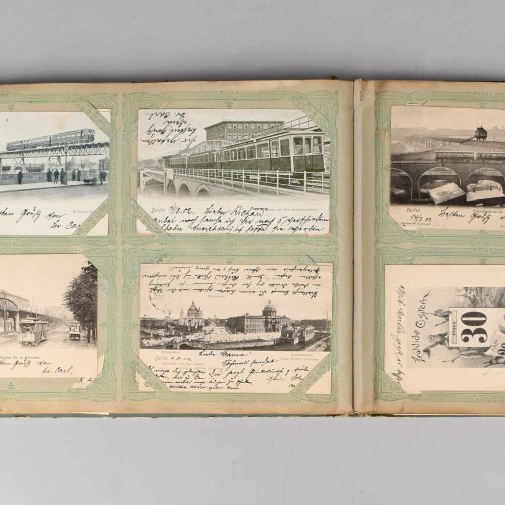 Konvolut historische Postkarten insg. wohl über 140 Karten, viel Zeitraum ca. 1898-1902, dabei u.