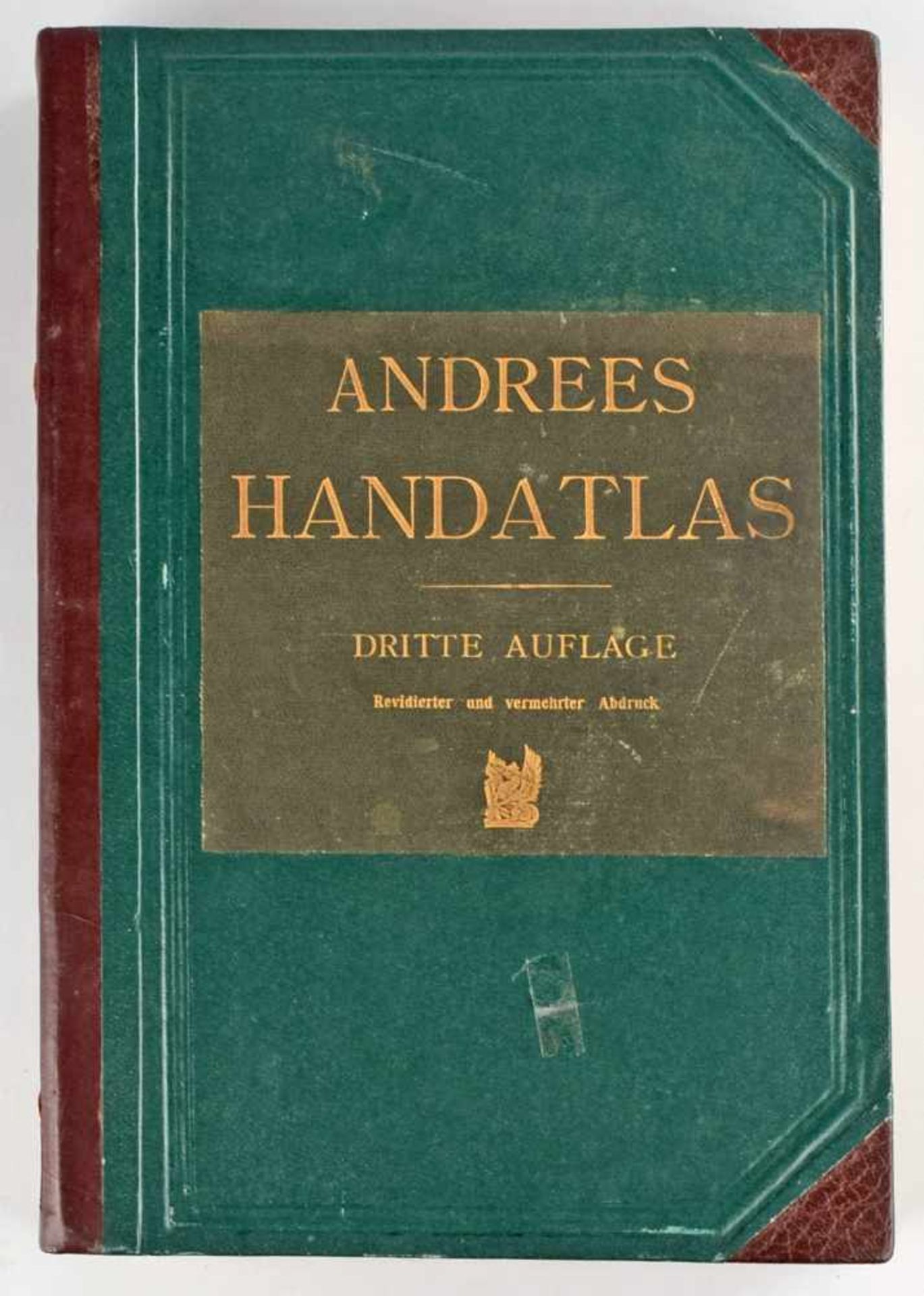 Andrees Allgemeiner Handatlas 1899 in 99 Haupt- und 82 Nebenkarten nebst vollst. alphabetischem - Bild 2 aus 4