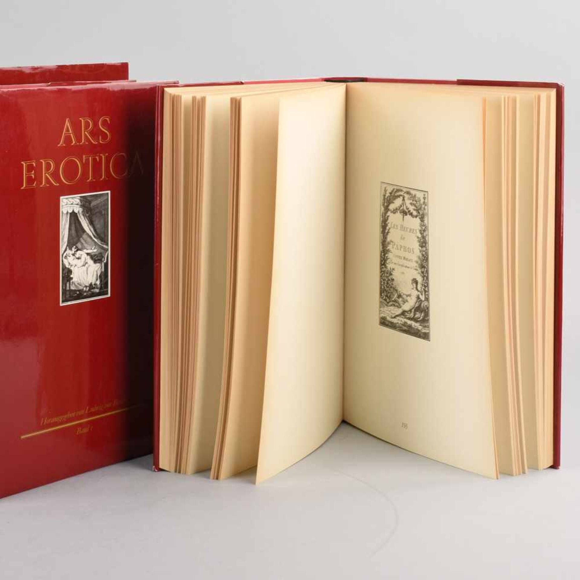 "ARS EROTICA" insg. 3 Bände über die "Erotische Buchillustration im Frankreich des 18.