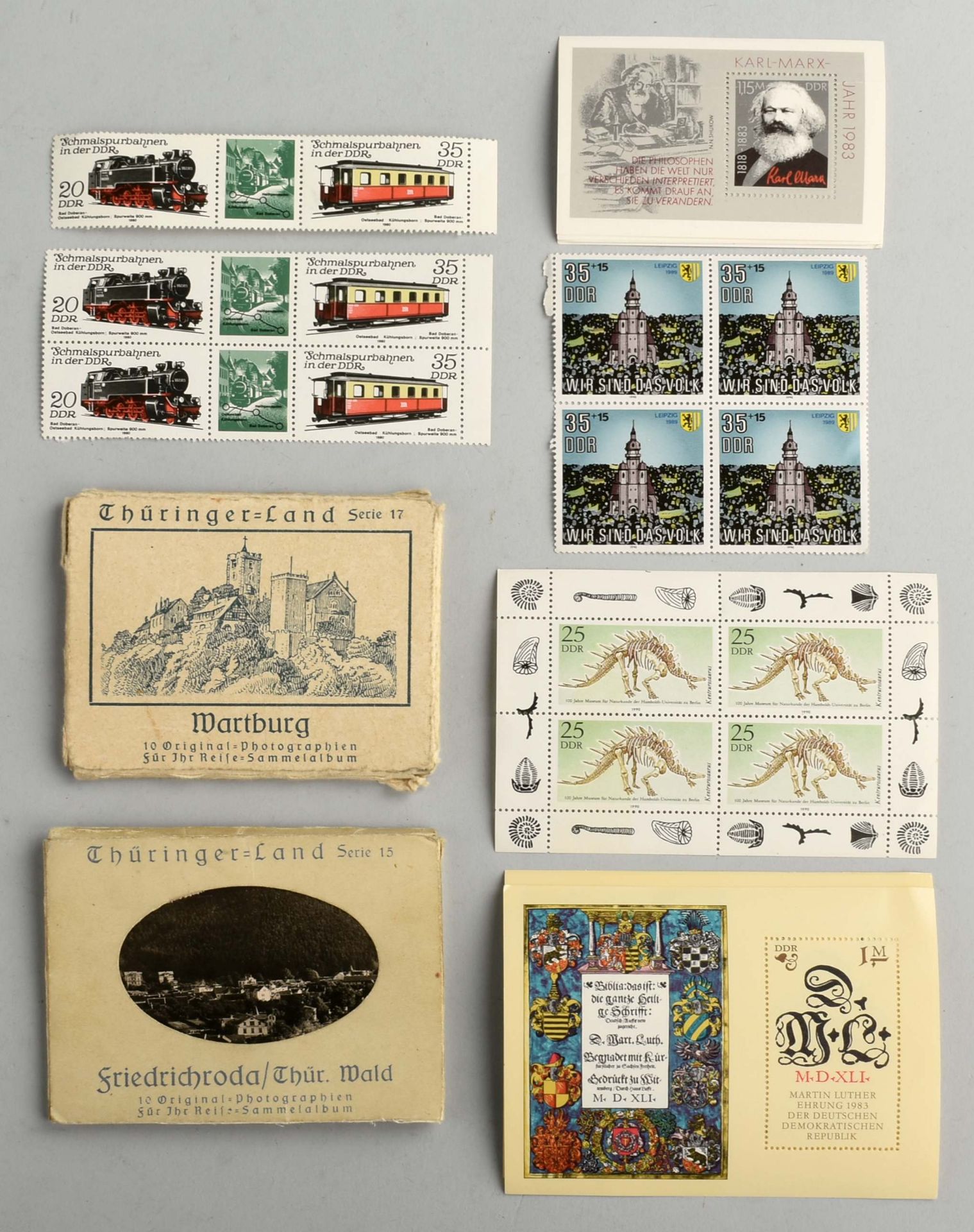 Posten Briefmarken DDR überwiegen postfrisch, ca. Zeitraum 1977-1983, dabei u.a. KLB " - Image 3 of 3
