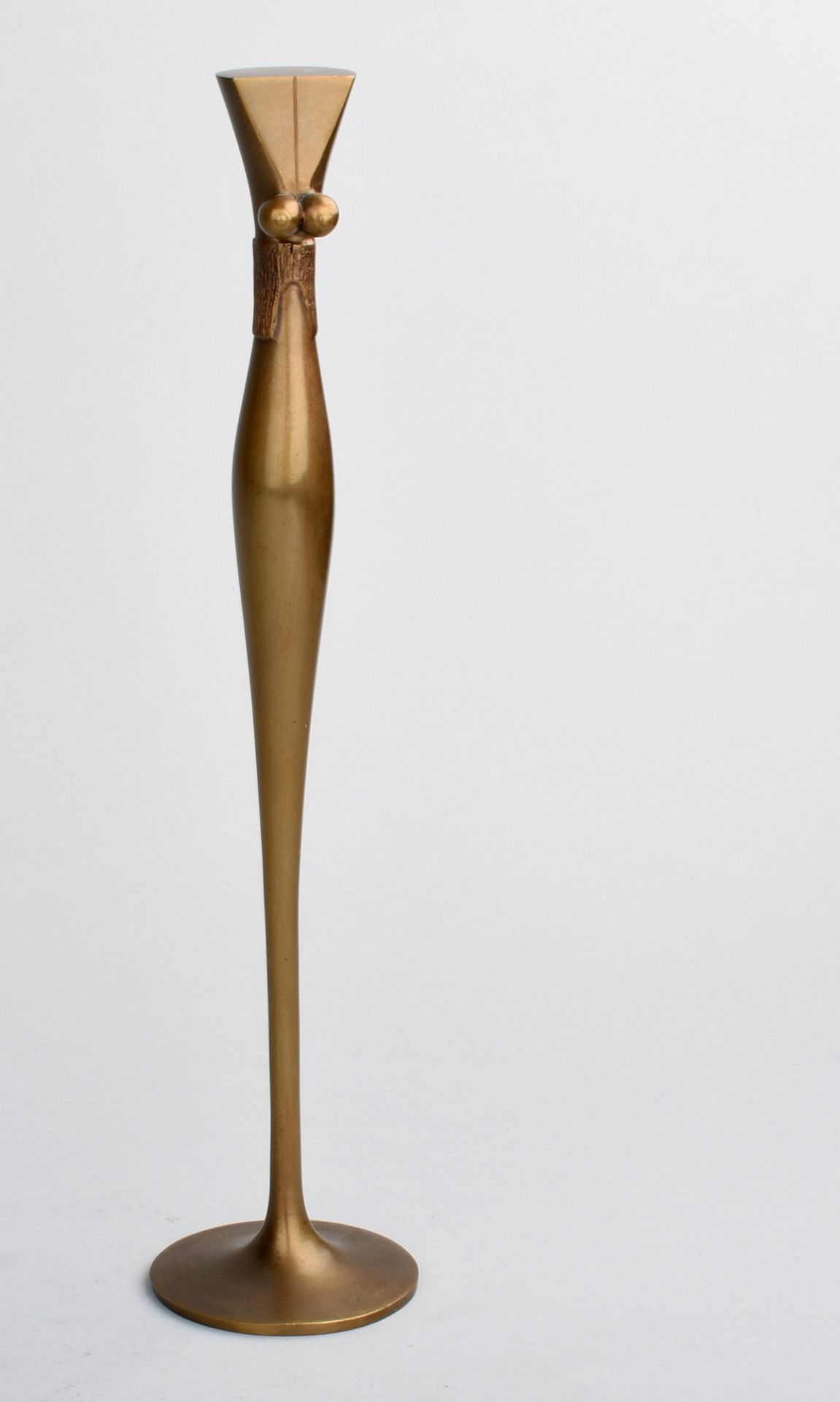 Paul Wunderlich (1927 Eberswalde - 2010 Saint-Pierre-de-Vassols) Bronze, "Clio", abstrakter - Bild 2 aus 2