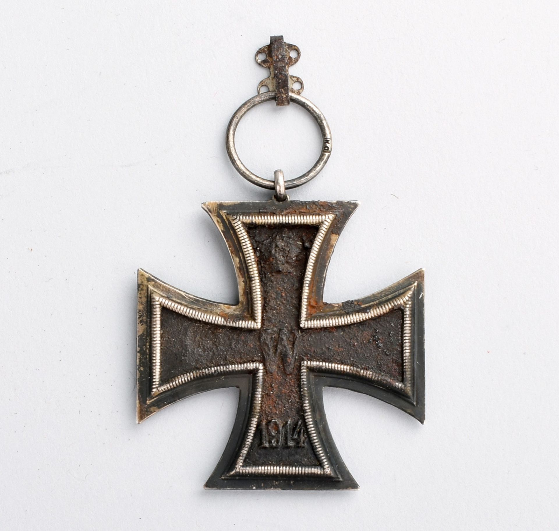 Auszeichnung I. WK Eisernes Kreuz II. Klasse für Kämpfer, gestiftet 1914 durch Kaiser Wilhelm II., - Bild 3 aus 3