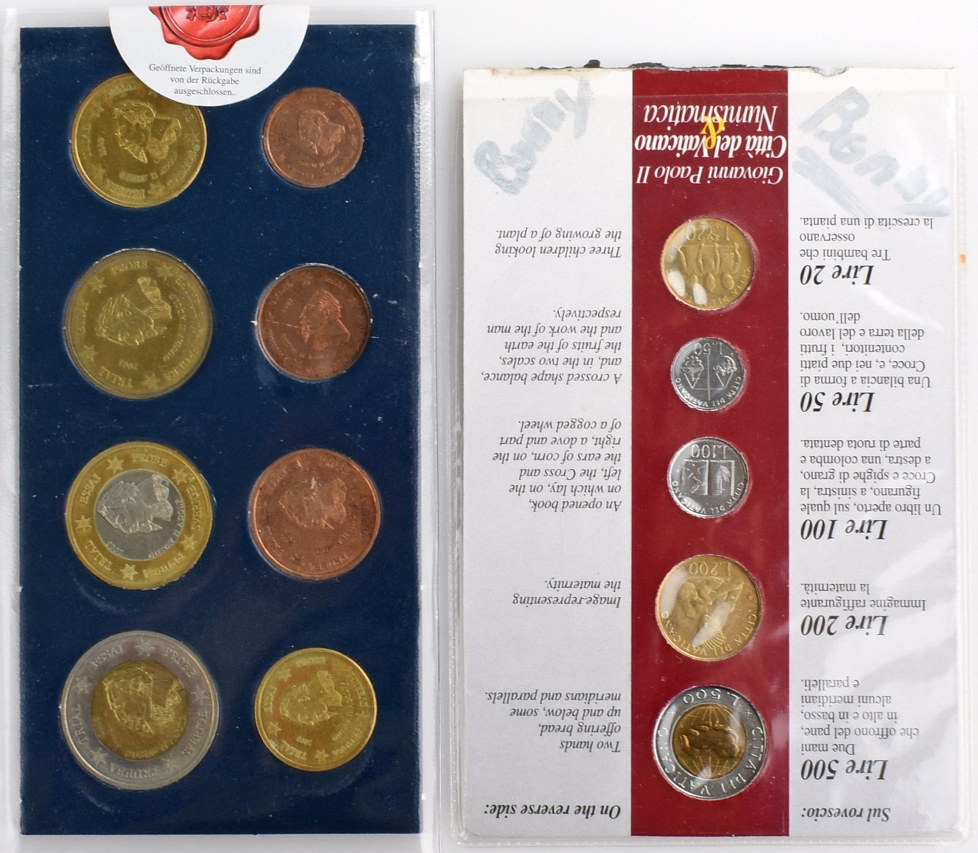 Konvolut Münzen und Gedenkprägungen insg. wohl an die 60 Stück, dabei u.a.: 1 x 10 DM in Silber - Bild 4 aus 5
