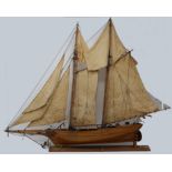 Antique 19th C. Builders Model Boat