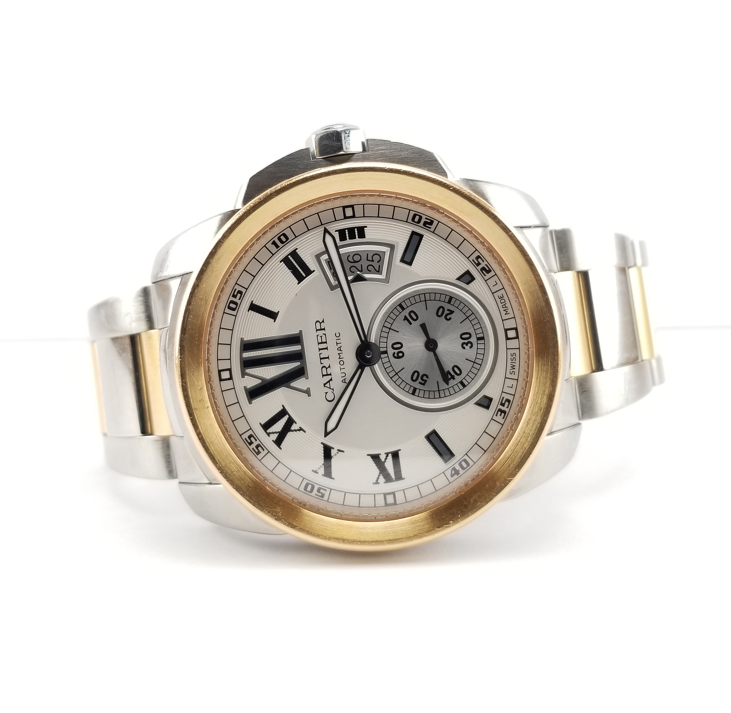 Calibre De Cartier W7100036 Men's Watch - Image 3 of 8