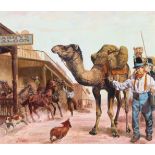 Shannon Stirnweis (B. 1931) "The Camel Corps"