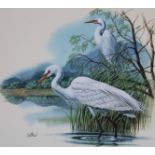Don Balke (B. 1933) "Tennessee - Great Egret"