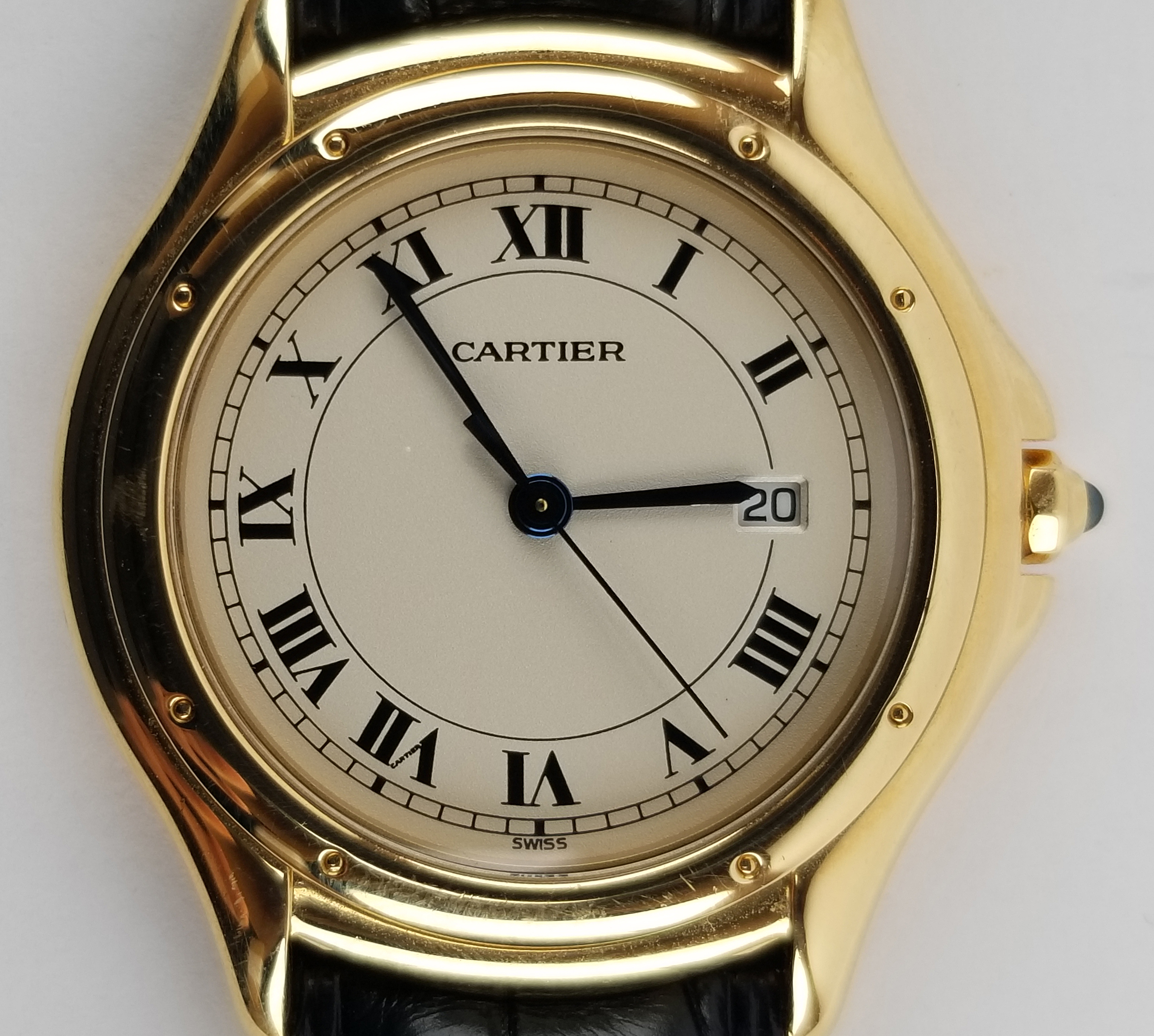 Cartier Cougar 18K Watch Model 887904C - Image 2 of 6