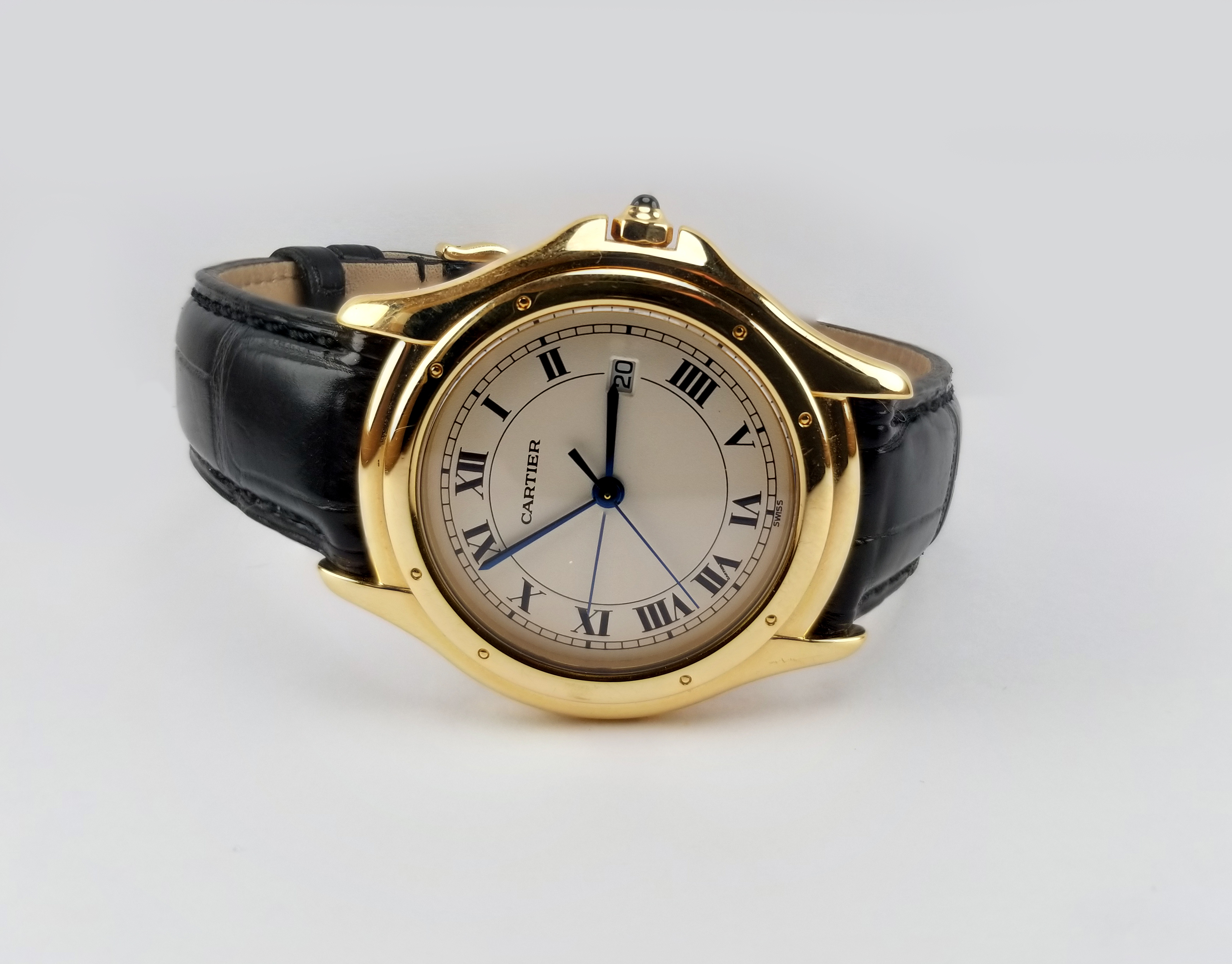 Cartier Cougar 18K Watch Model 887904C - Image 3 of 6