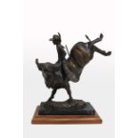 Ronald Sweeten "Control" Bronze Figure