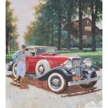 John Swatsley (B. 1937) "1932 Lincoln LeBaron"