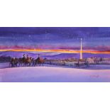 Tom McNeely (B. 1935) "Wisemen Following Star"