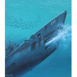 Dean Ellis (1920 - 2009) "Gato Class Submarine"