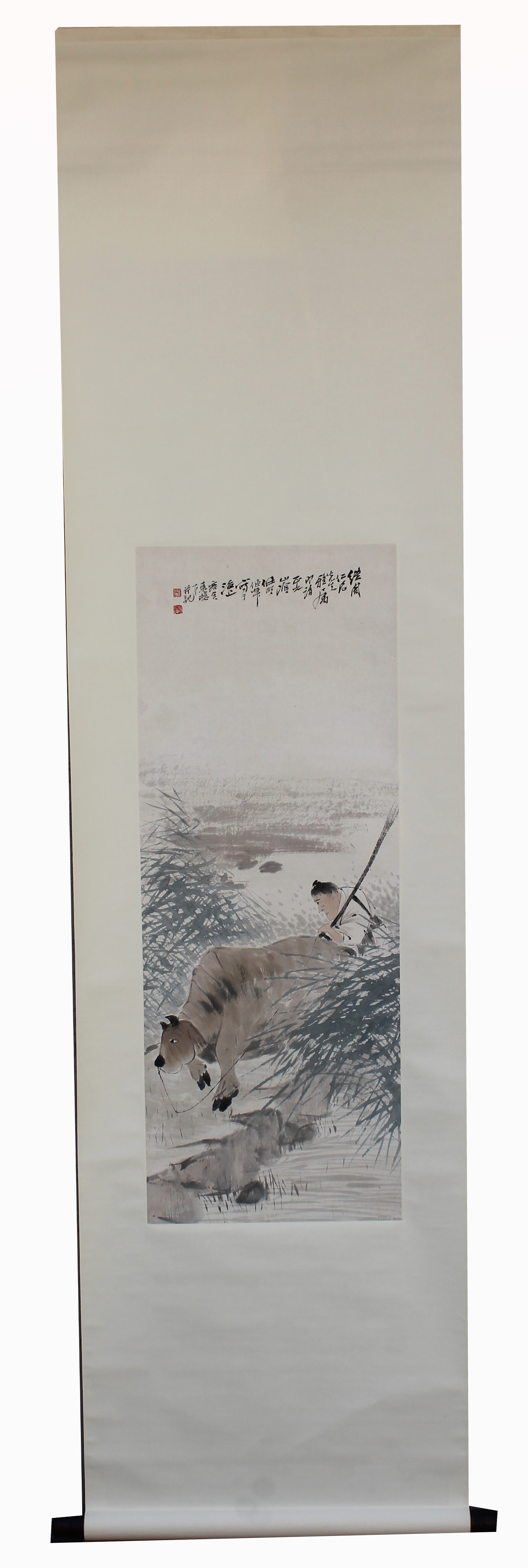 Chinese School, Large Scroll Painting - Image 6 of 6