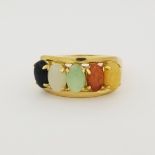 14K Gold Semi-Precious Stone Ring