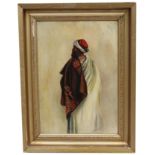 Early 20th C. Orientalist Painting of a Man