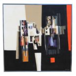 John Dineen (20th C.) Monumental Abstract