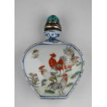 Chinese Ch'ien-lung Period Porcelain Snuff Bottle