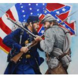 Chris Calle (B. 1961) "Battle of Gettysburg"