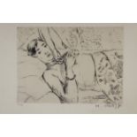 Matisse, Pencil Signed Lithograph of a Woman