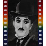 Tom McNeely (B. 1935) "Charlie Chaplin"