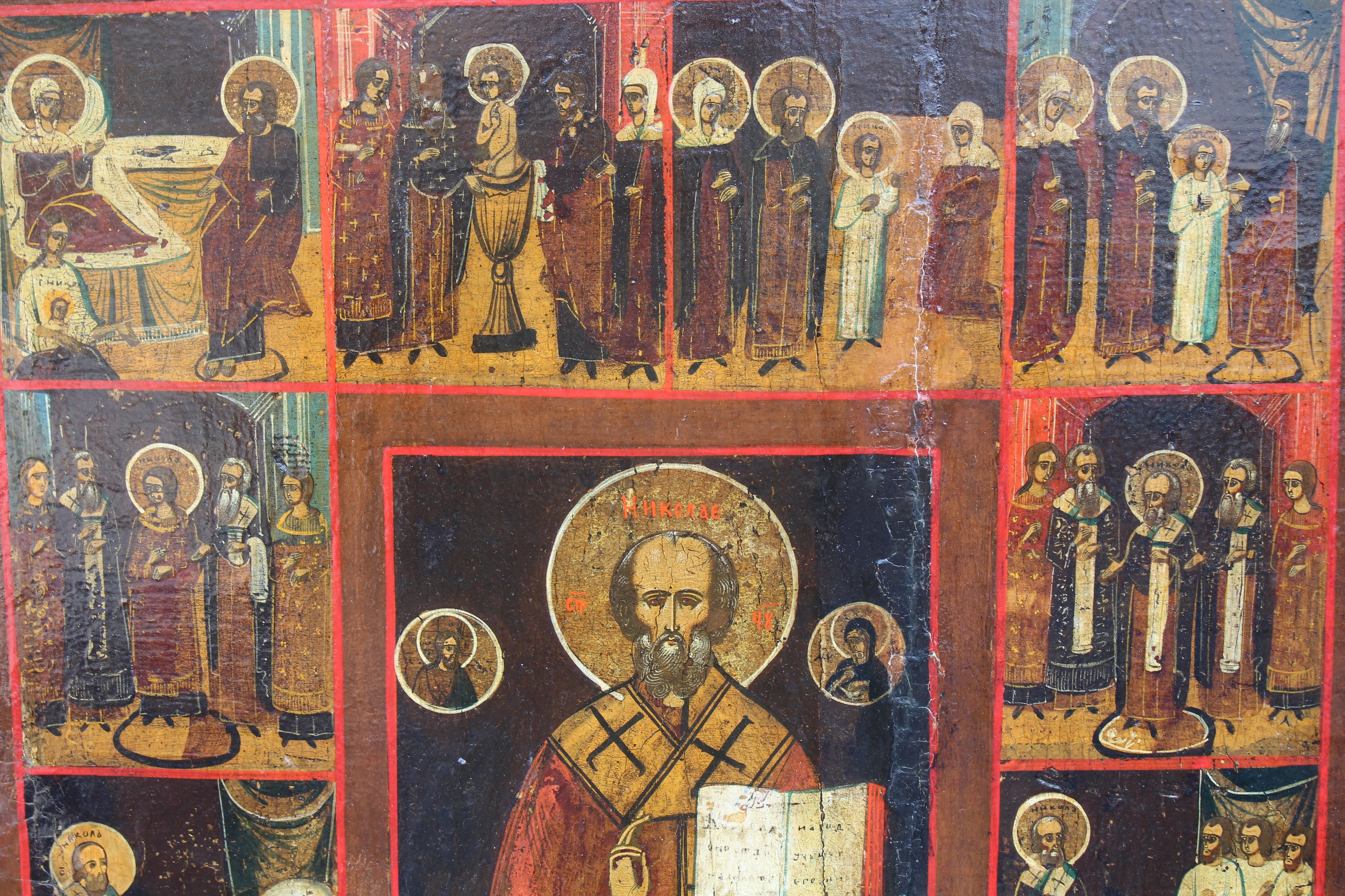 Large Exhibited Antique Russian Icon - Image 2 of 5