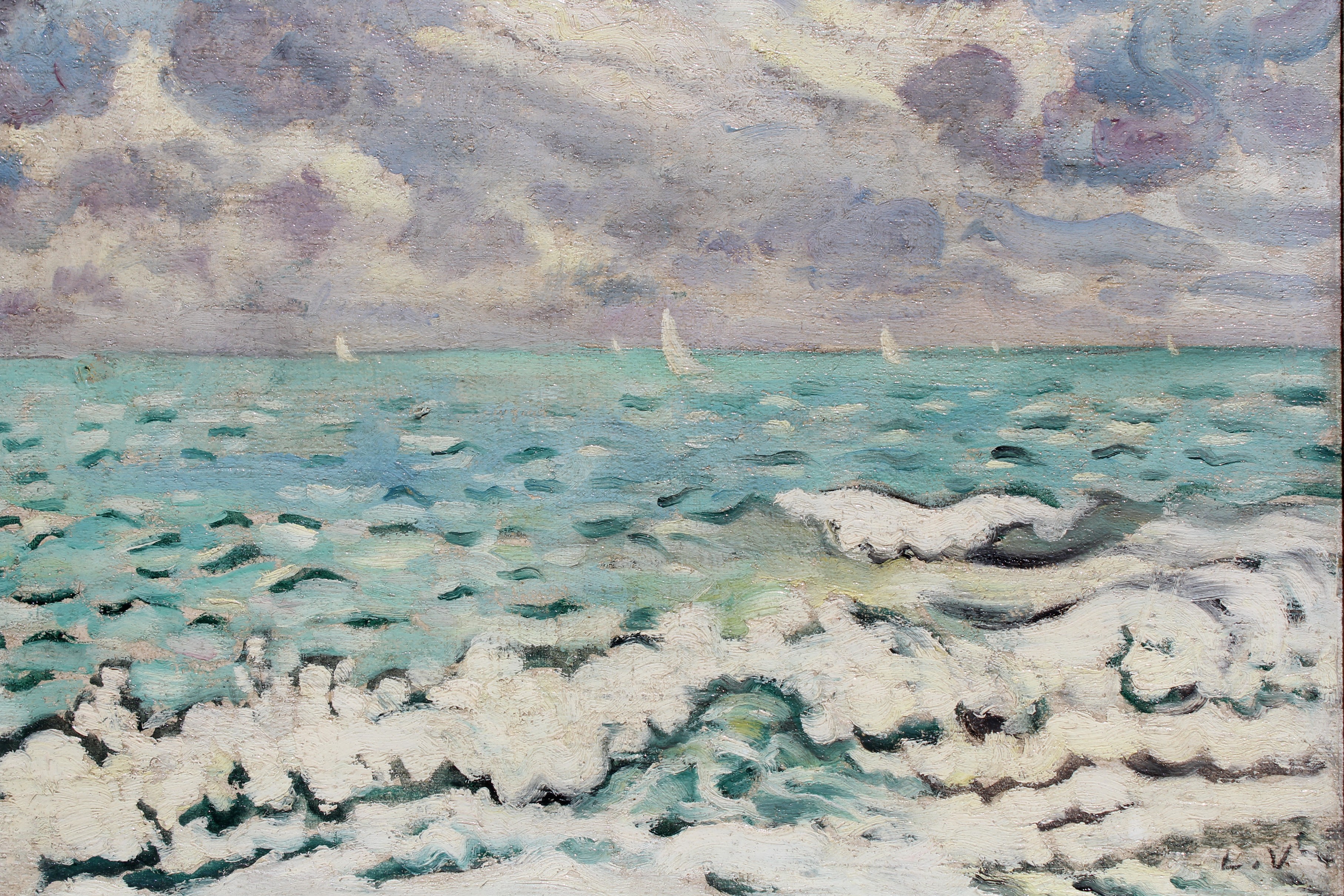 Louis Valtat (France, 1869 - 1952) "La Mer" - Image 4 of 8