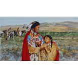 Paul & Chris Calle "Sacagawea and Brother Reunite"