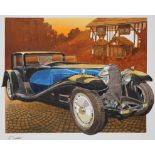 Dick Simms (B. 1932) Bugatti Royale, Type 41