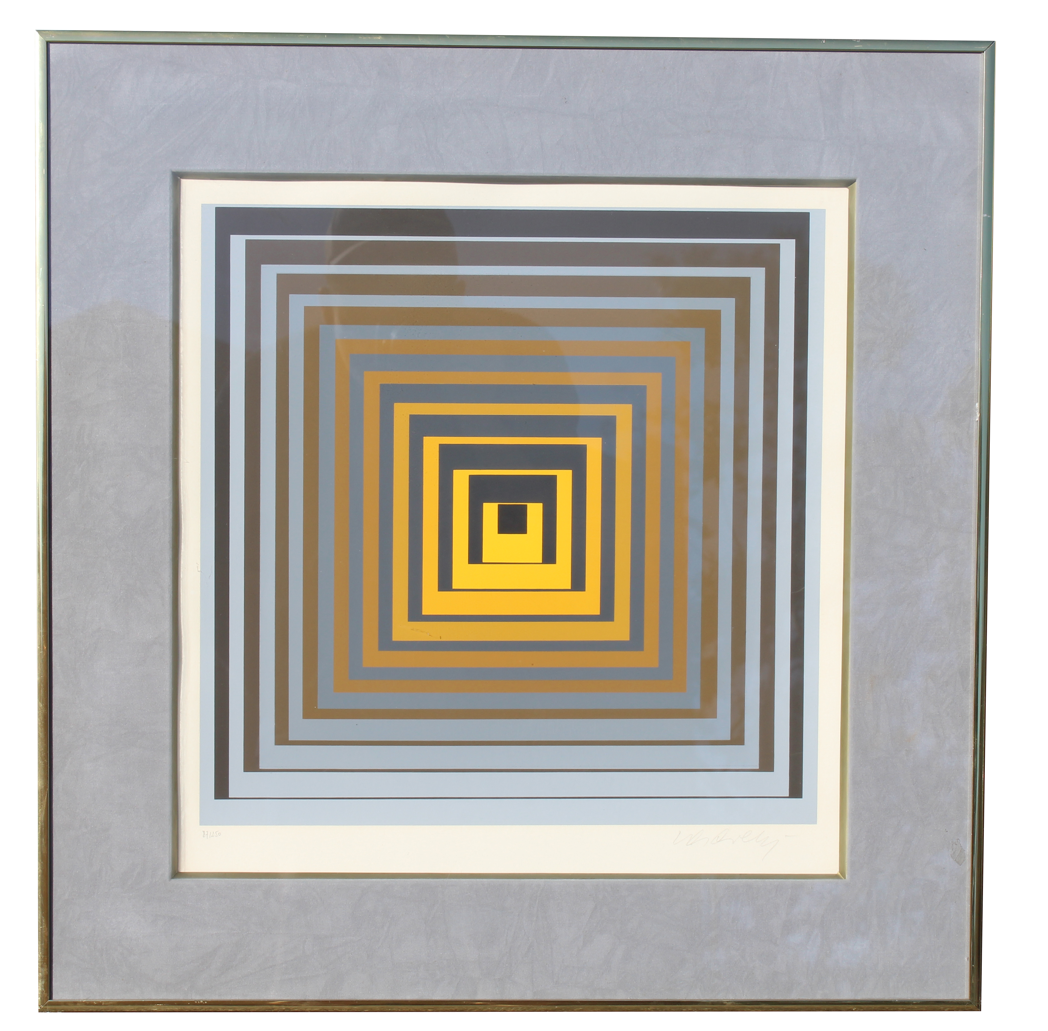 Victor Vasarely (1906 - 1997) "La Torca" - Image 2 of 5