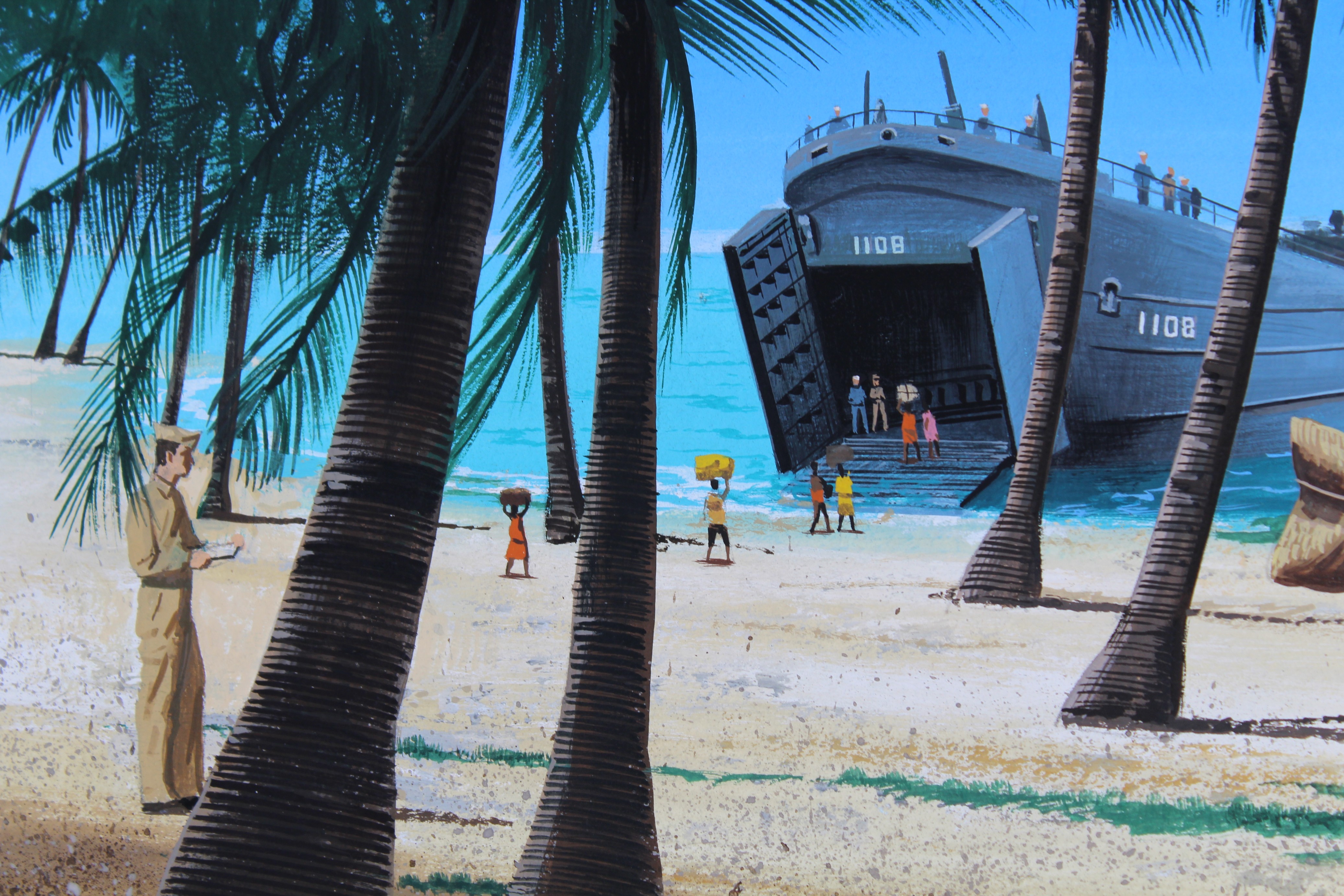 Dean Ellis (1920 - 2009) "Bikini Atoll Evacuation" - Image 3 of 7