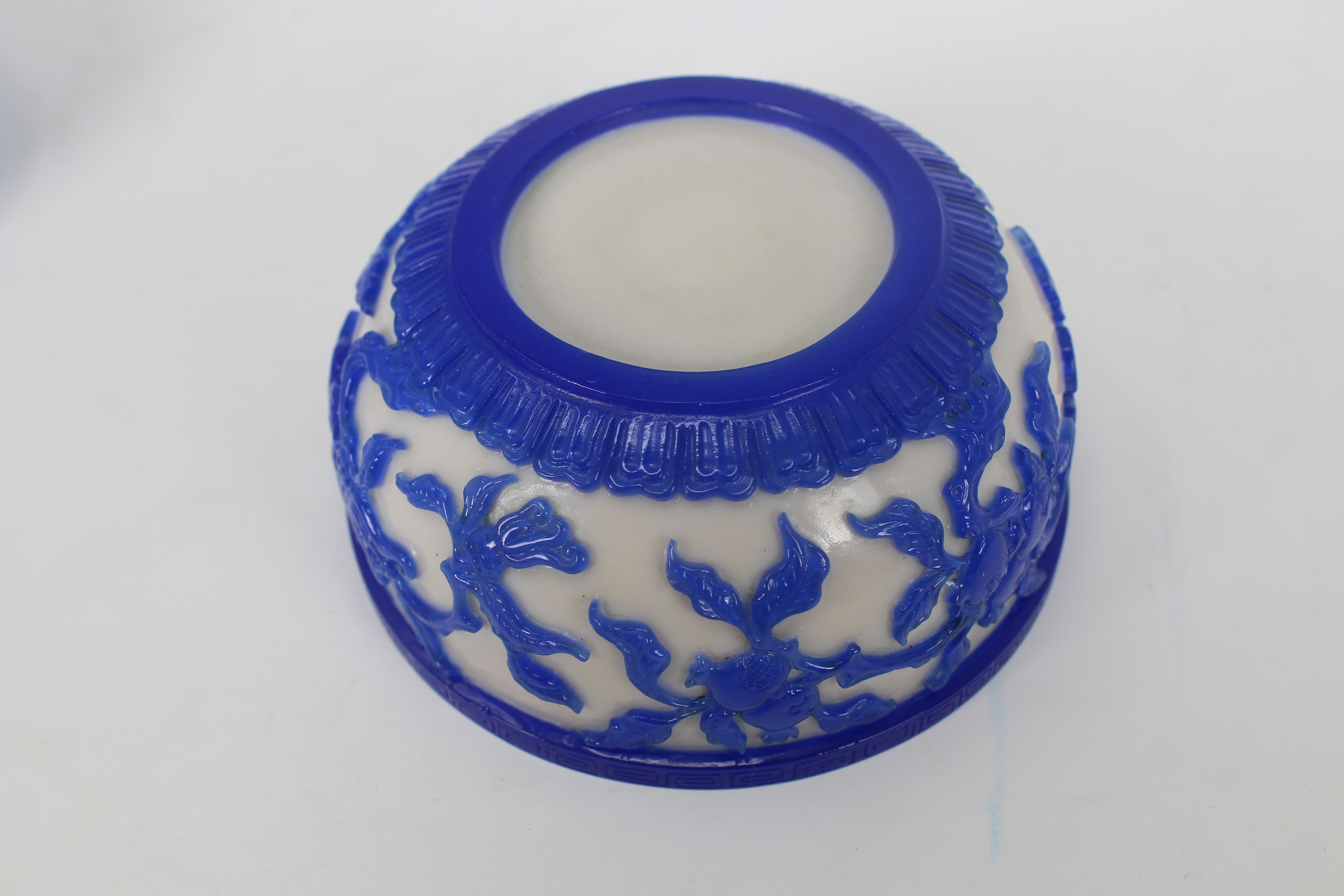 Qing, Chinese Covered Beijing Glass Box - Image 5 of 6