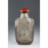 Early 19th C. Chinese Rock Crystal Snuff Bottle