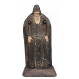 19th C. Carved St. Nil Figure