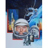Chris Calle (B. 1961) "Space Exploration"