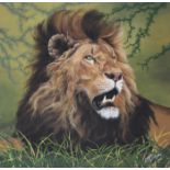 R.G. Finney (B. 1941) "Lion"