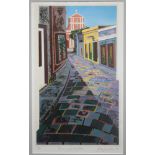 "En Mi Viejo San Juan" Pencil Signed Lithograph