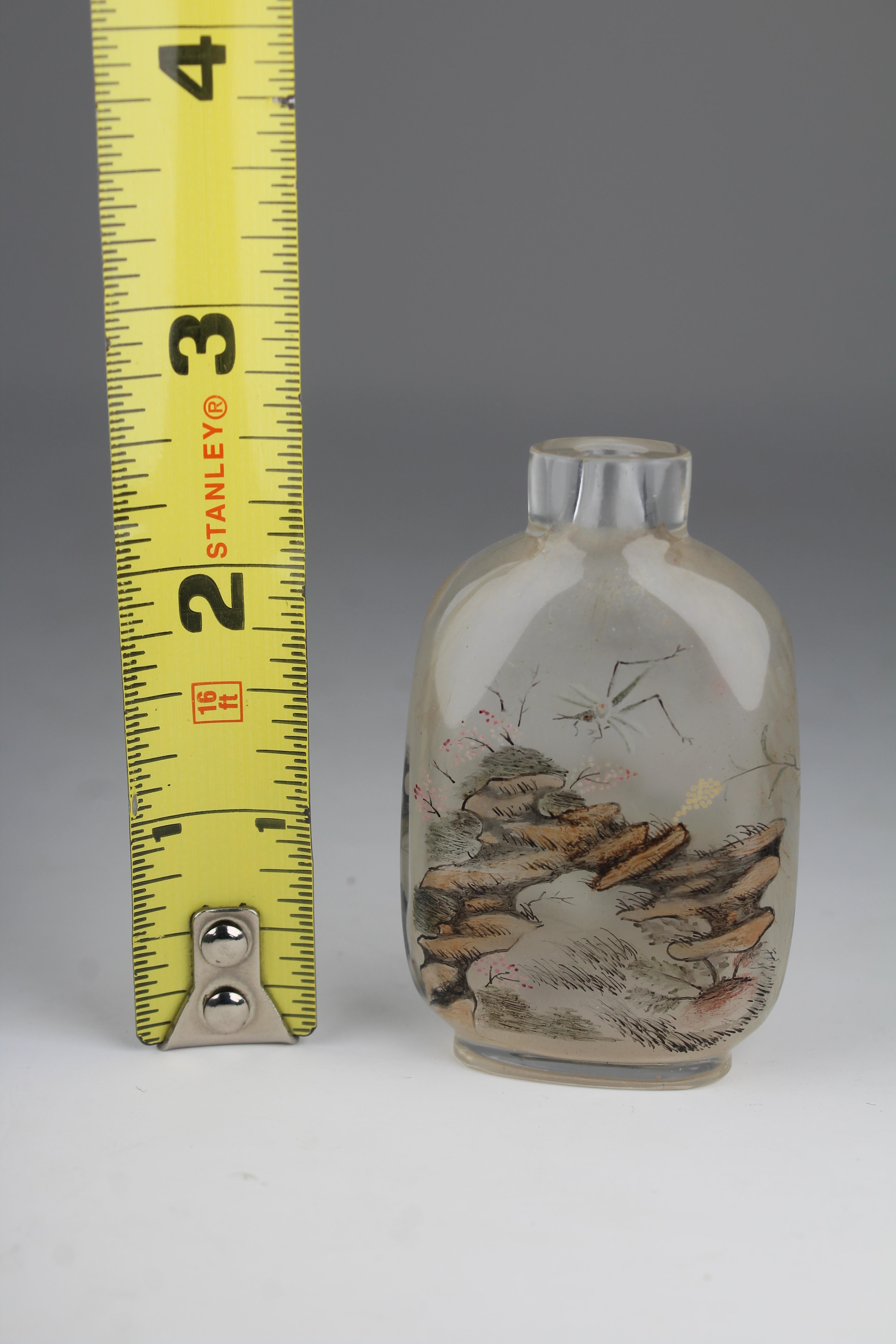 Important 1903 Interior Painted Snuff Bottle - Image 4 of 6