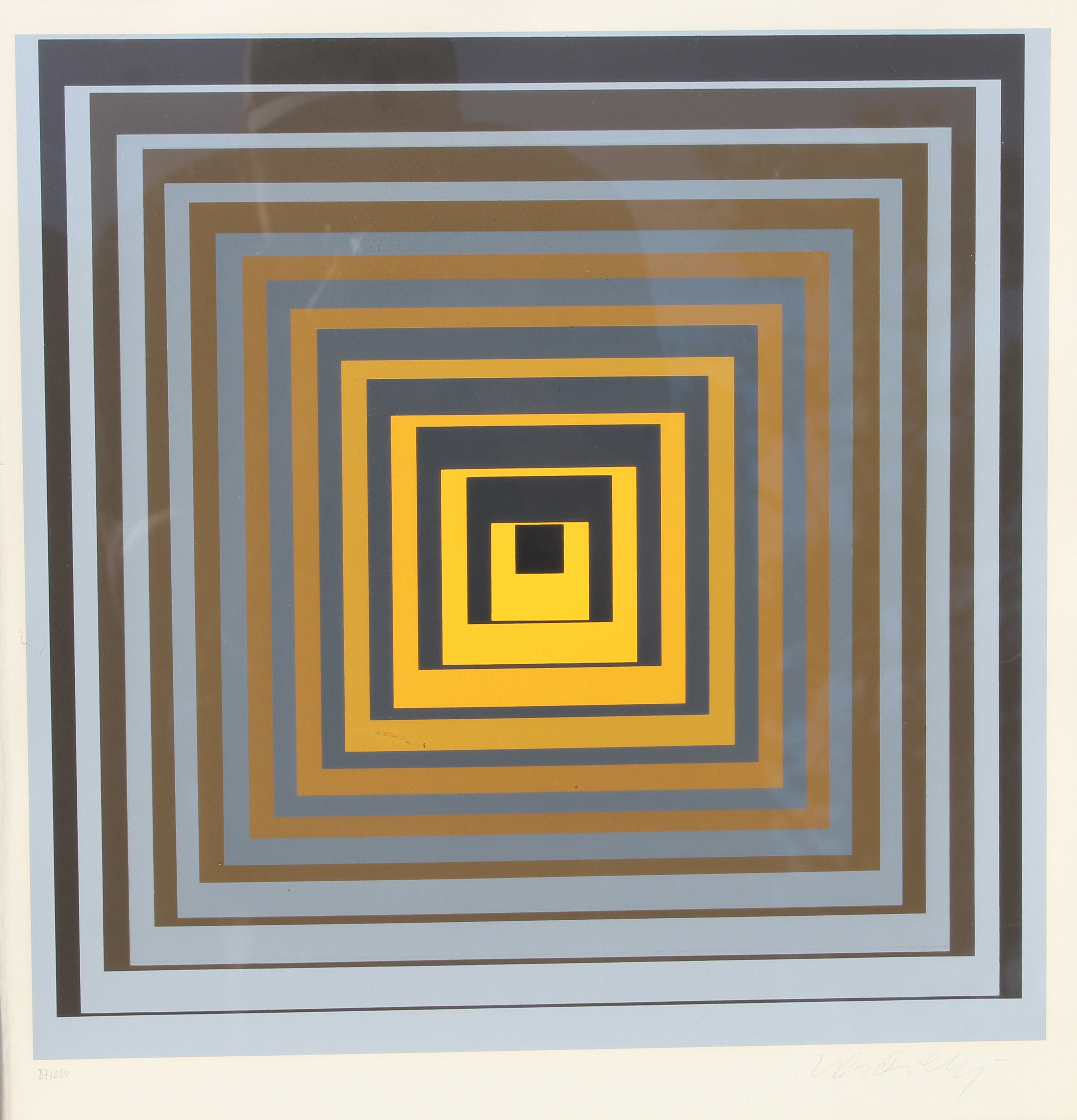 Victor Vasarely (1906 - 1997) "La Torca" - Image 3 of 5