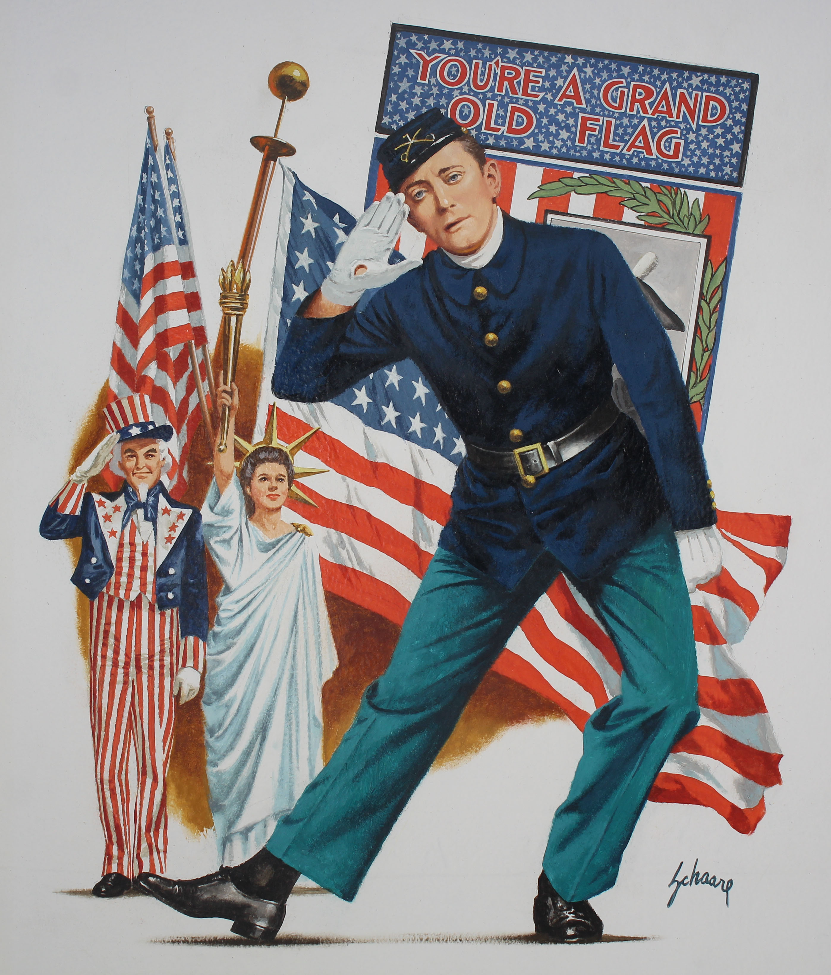 Harry Schaare (1922-2008) You're a Grand Old Flag