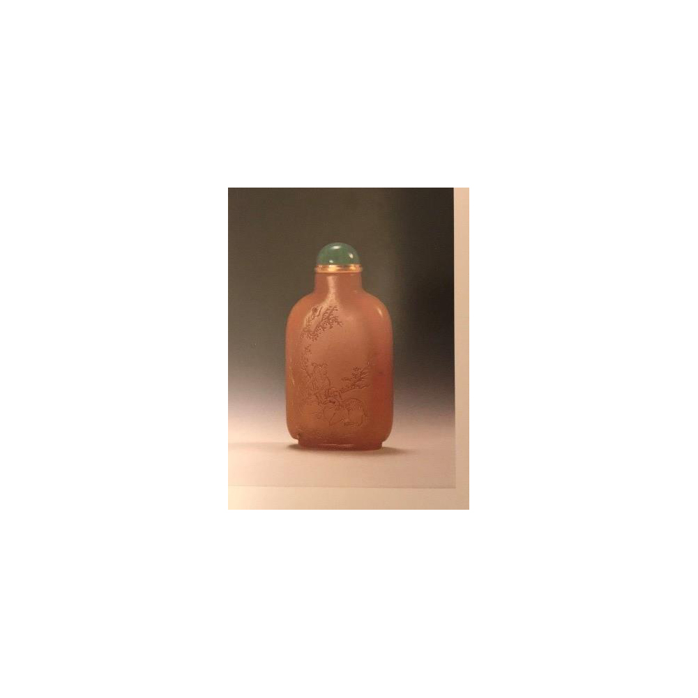 19th C. Chinese Carved Stone Snuff Bottle - Image 6 of 6