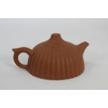 Chinese Clay Teapot, Marked