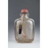 Rare Chinese Rock Crystal Snuff Bottle