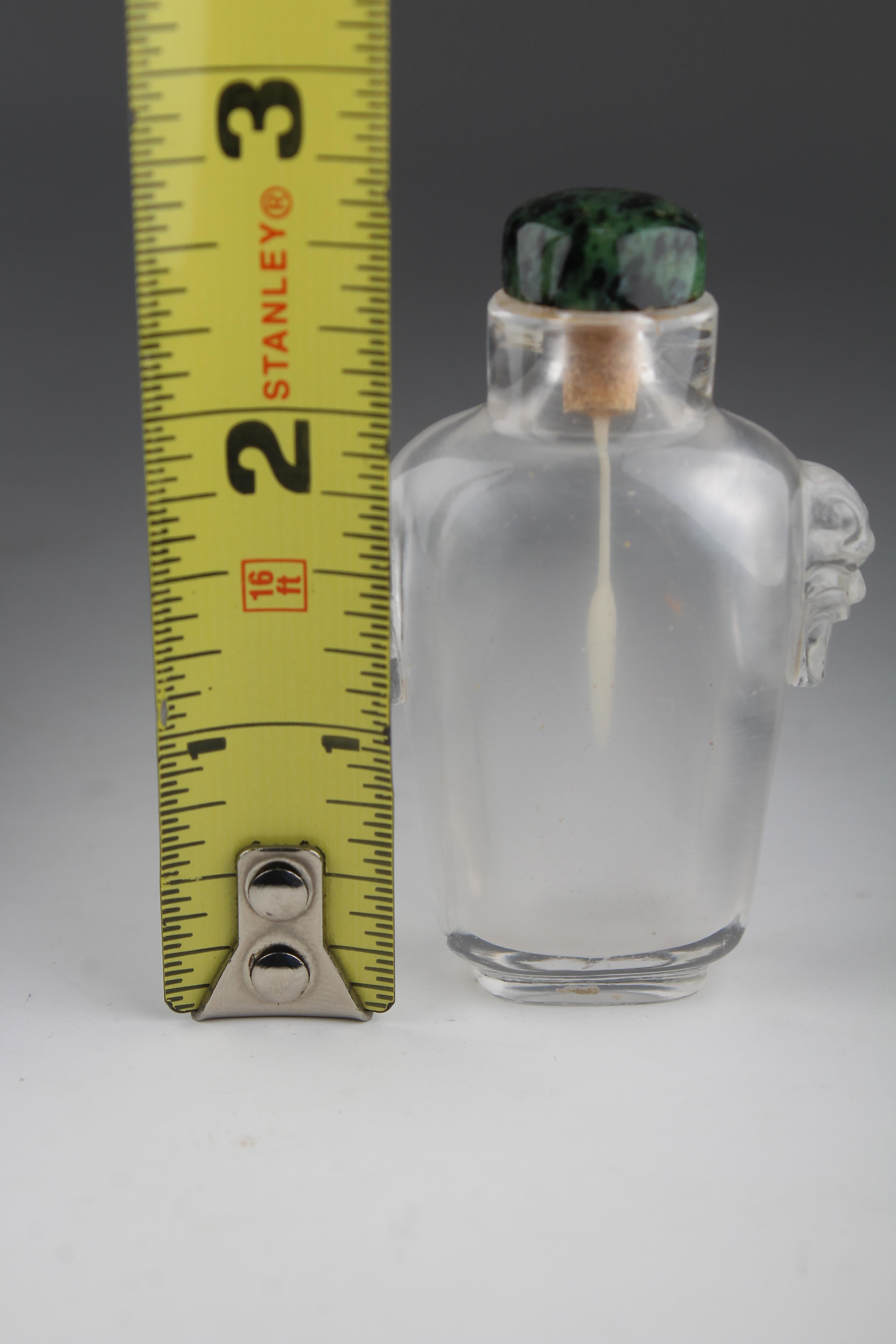 18th/19th C. Chinese Rock Crystal Snuff Bottle - Image 5 of 6