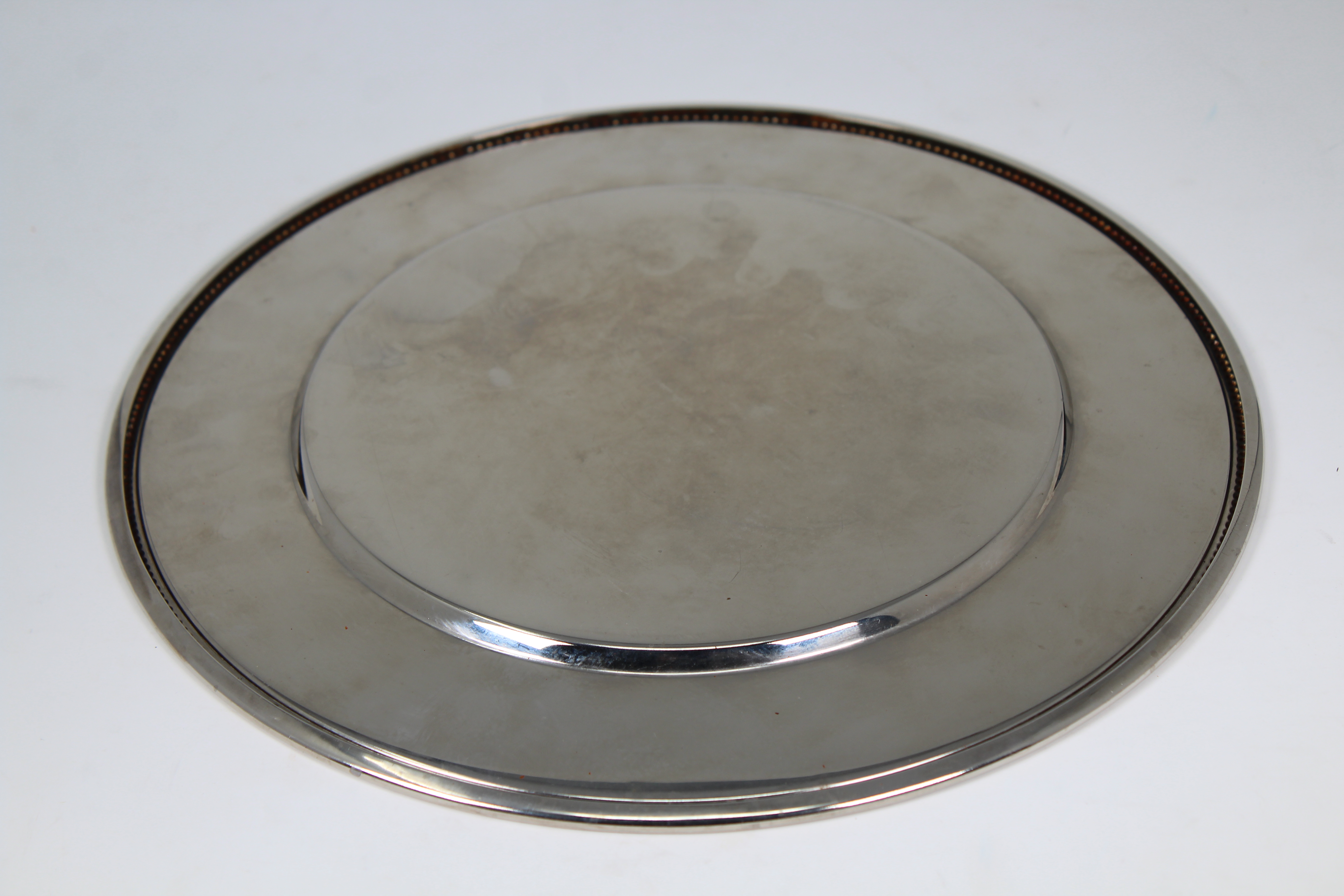 (6) Christofle, Malmaison Pattern Silver-Plated Presentation Dishes. Diameter: 11.5 in. - Image 3 of 3