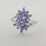 10K Gold Lavender Semi-Precious Stone Ring. Stamped '10K' inside band. Total Weight: 1.4 dwt / 2.2 g