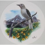 Don Balke (North Carolina, B. 1933) "Clark's Nutcracker" Signed lower right. Original Watercolor