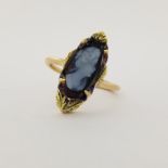 Antique 10K Gold Cameo Ring. Marked '10K' inside band. Total Weight: 2.3 dwt / 3.6 g Ring Size: 7.