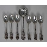 (7) .800 Antiko Silver Spoons. Including (6) demitasse spoons. Total Weight: 2.46 ozt.