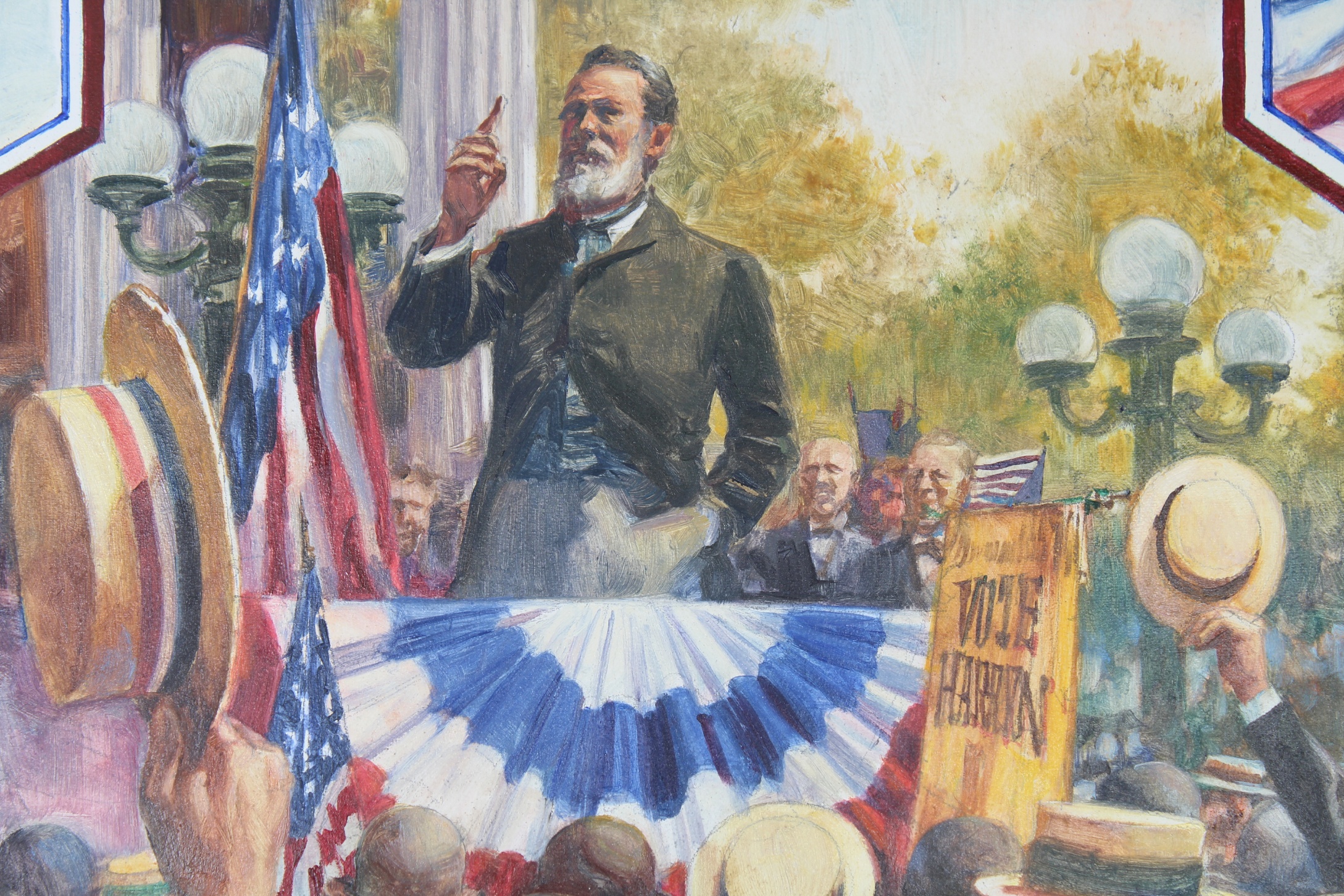 Dennis Lyall (B. 1946) 1888 Presidential Campaign - Image 2 of 4